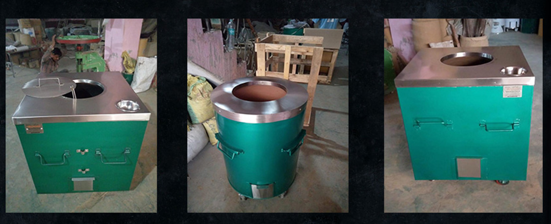 Mild Steel Round Drum Tandoor